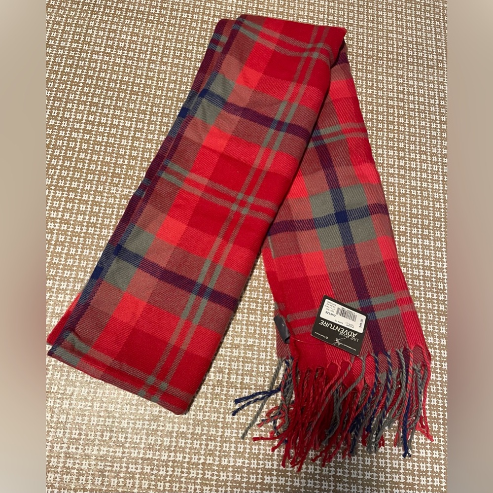 Eddie Bauer Scarf Live your Adventure Wrap Around Women’s NWT
